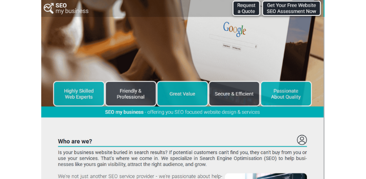 Example two screenshot